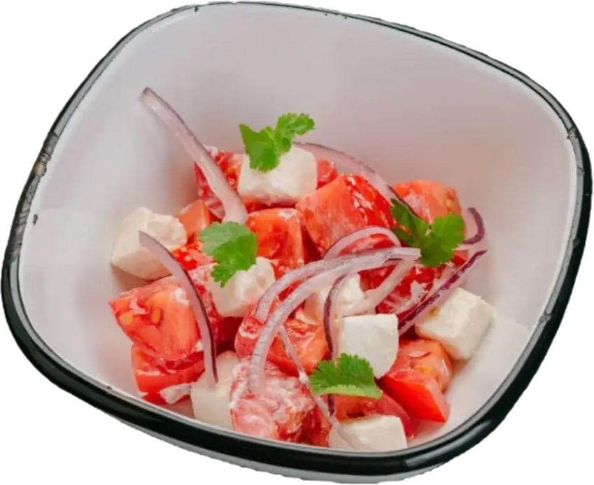 Салат мини с томатами и фета