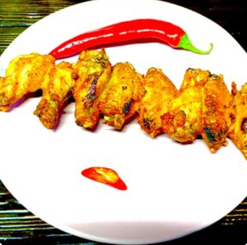 Крылышки на мангале