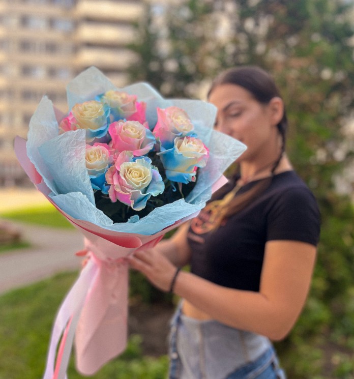 Букет «7 необычных роз»