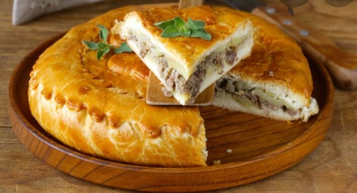 Пирог мясной