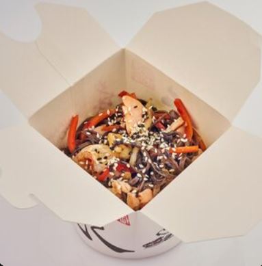 Лапша Соба с курицей