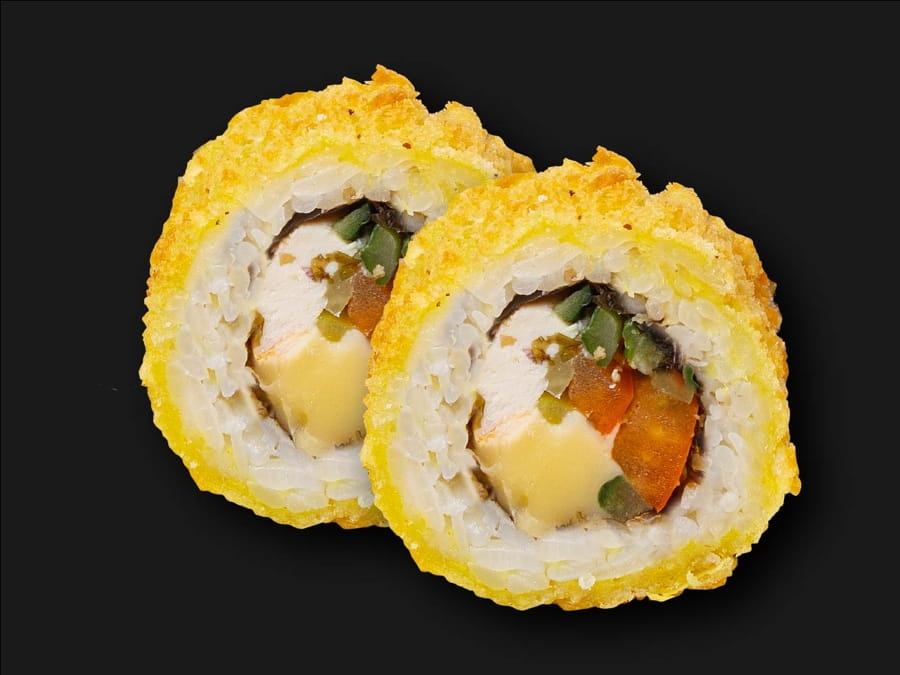 Горячий Цезарь с курицей