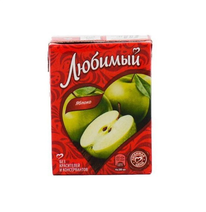 Любимый сок в ассортименте