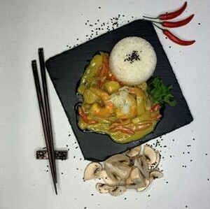 Райс кари эби хотатэ