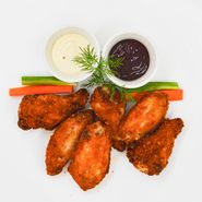 Крылышки куриные с соусом барбекю