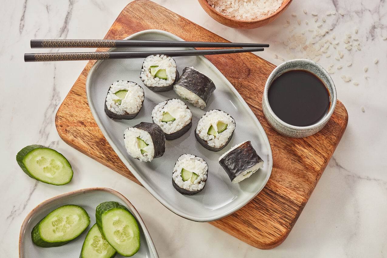 Маки с огурцом