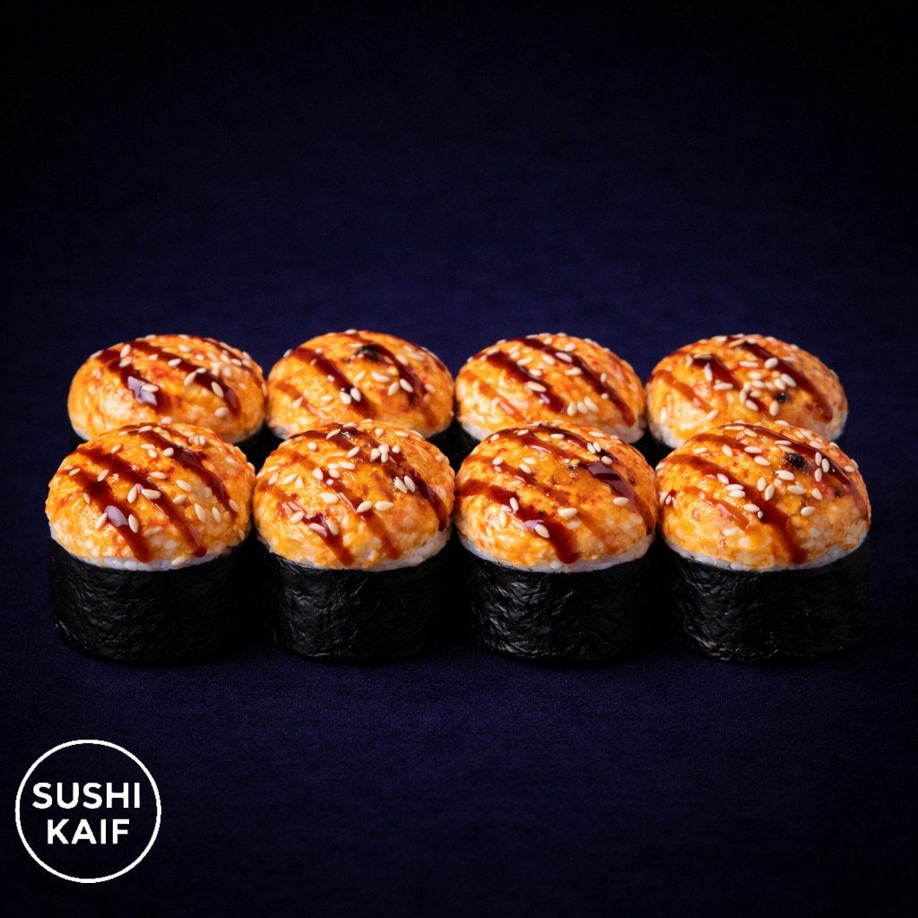 Запеченный с лососем