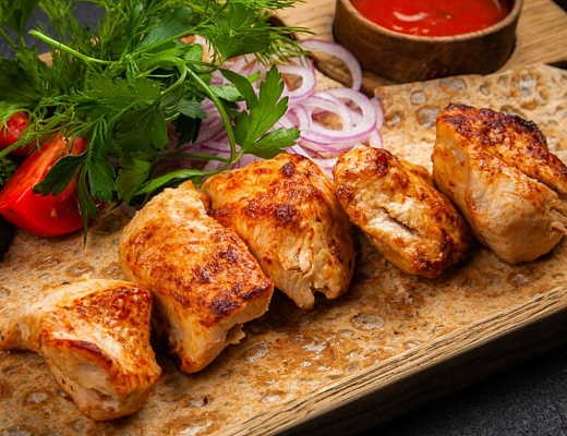 Шашлык из курицы (филе красное)