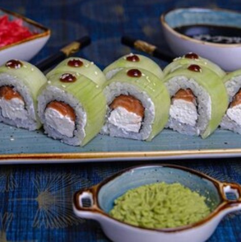 Зеленый ролл