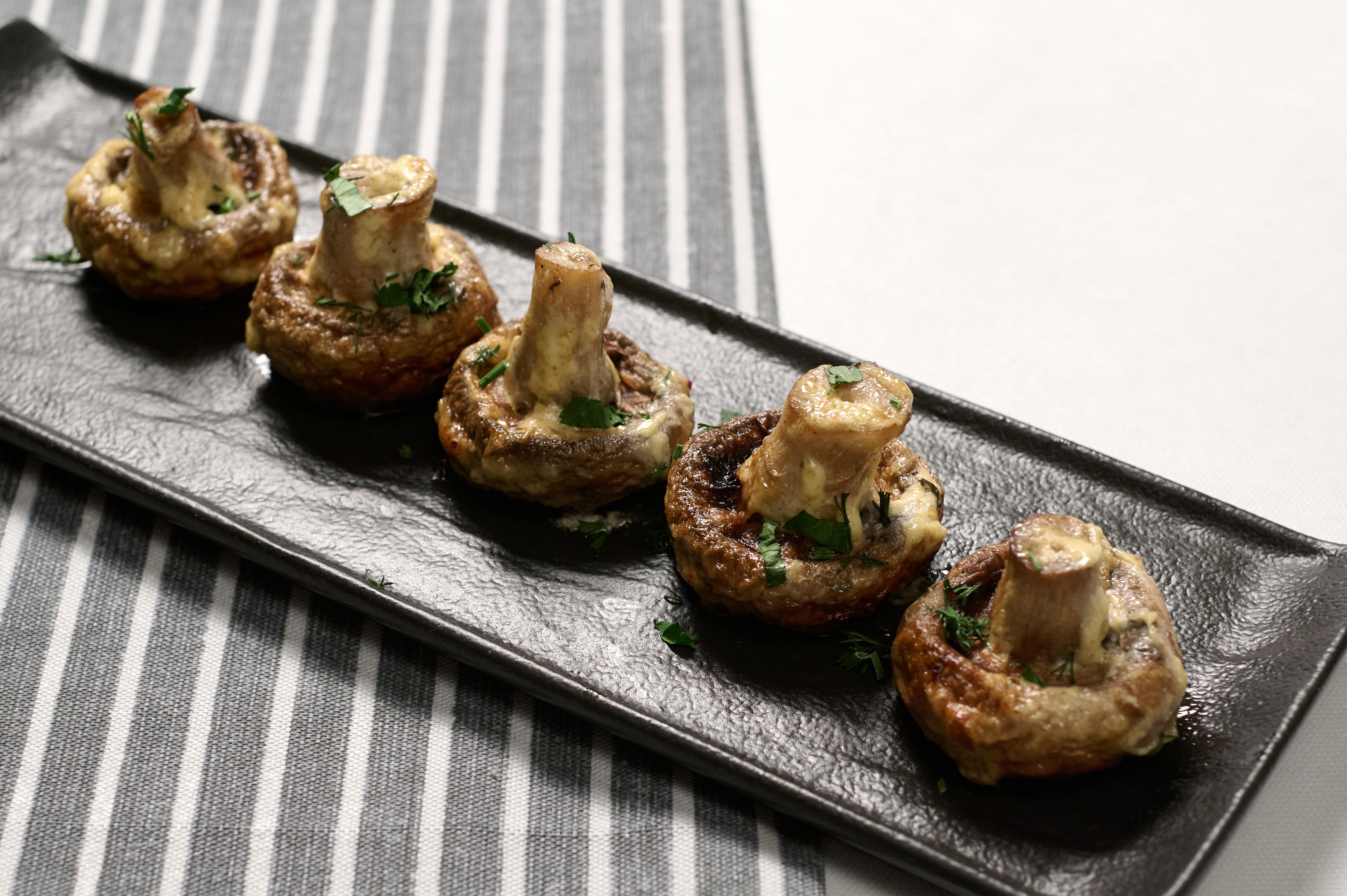 Шампиньоны на углях