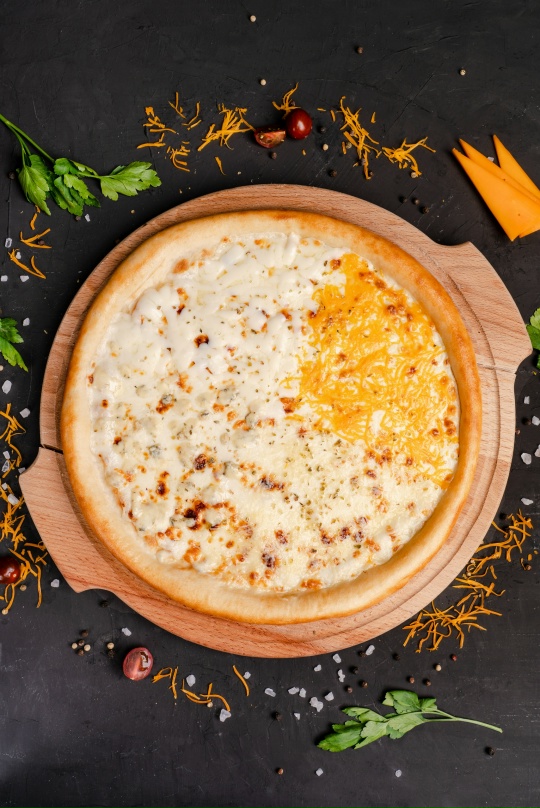 Пицца Четыре сыра (25 см)