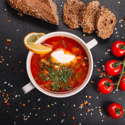 Солянка мясная