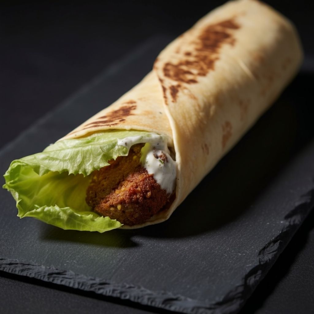 ВЕГАН РОЛЛ с ФАЛАФЕЛЕМ