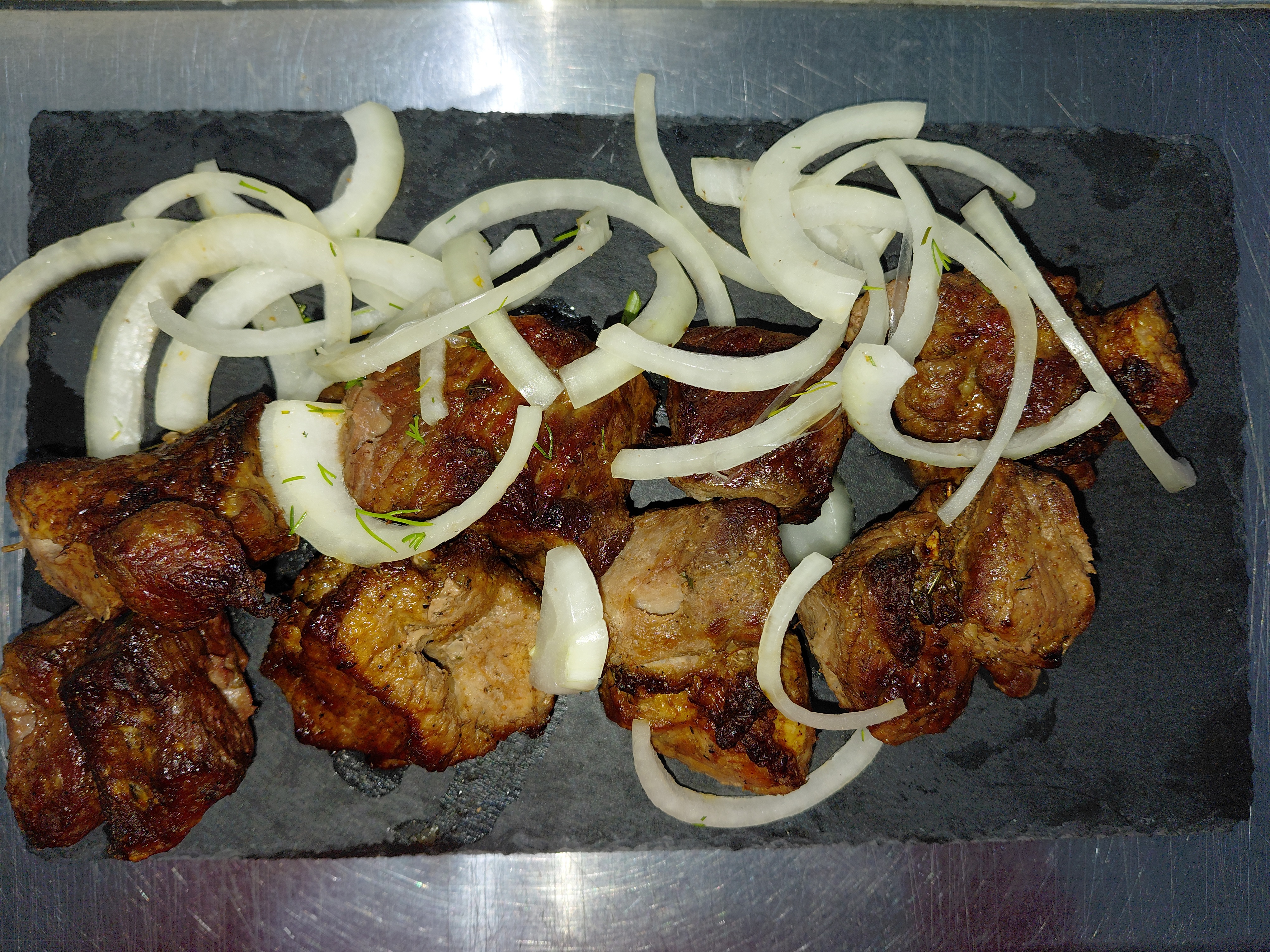 Шашлык из свининой шеи