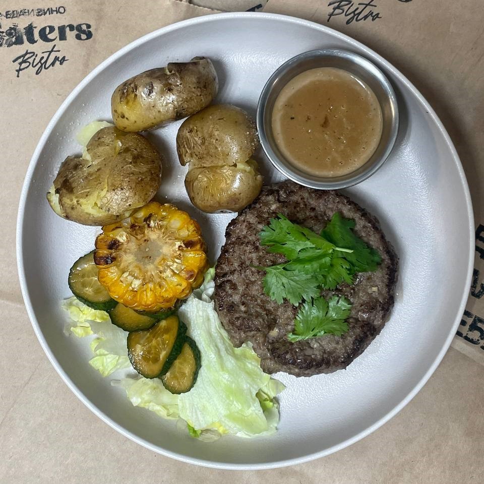 Бифштекс из мраморной говядины