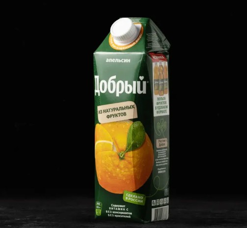 Сок Апельсин 1 л.