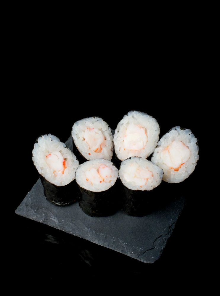 Мини ролл с креветкой