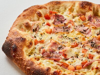 Пицца малая Чиз-карбонара 24см