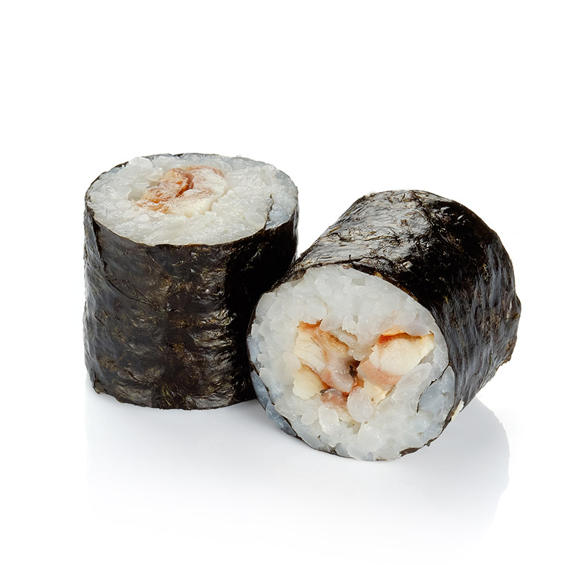 Классический ролл с угрем