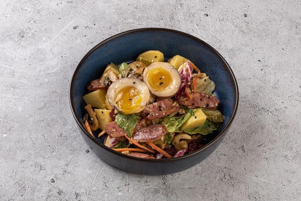 Салат Сытный соседский