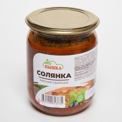 Солянка мясная сборная в банке