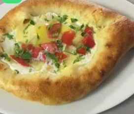 Аджарский хачапури с овощами