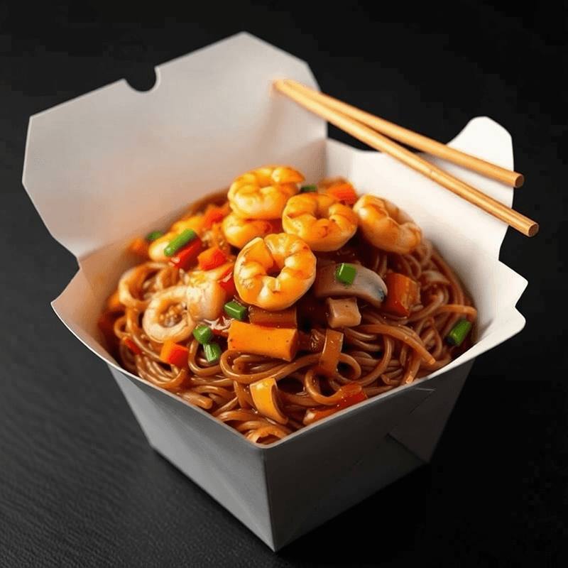 Соба с креветкой 