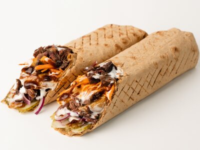 Шаверма BBQ с говядиной