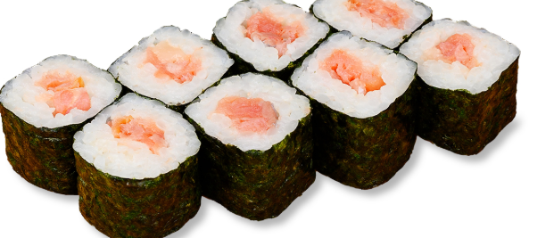 Хосомаки с лососем