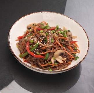 Чапче с говядиной