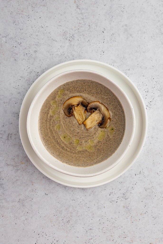 Крем-суп грибной