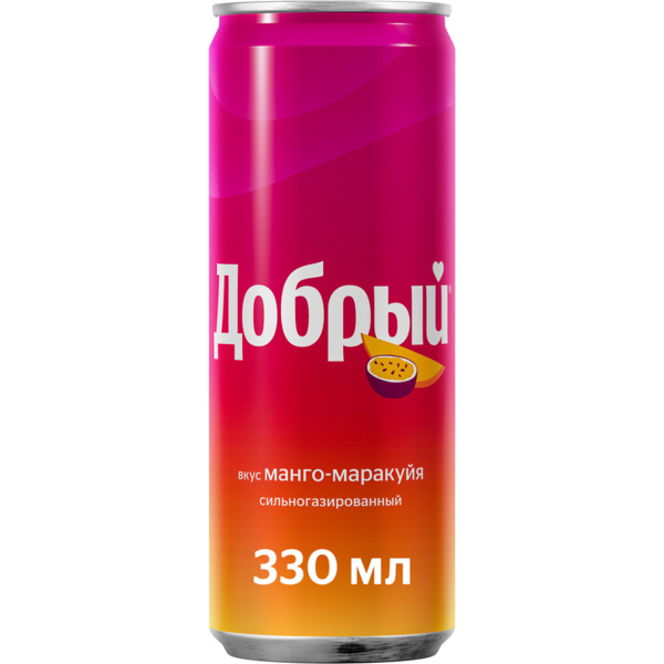 Добрый манго-маракуйя 0,33л