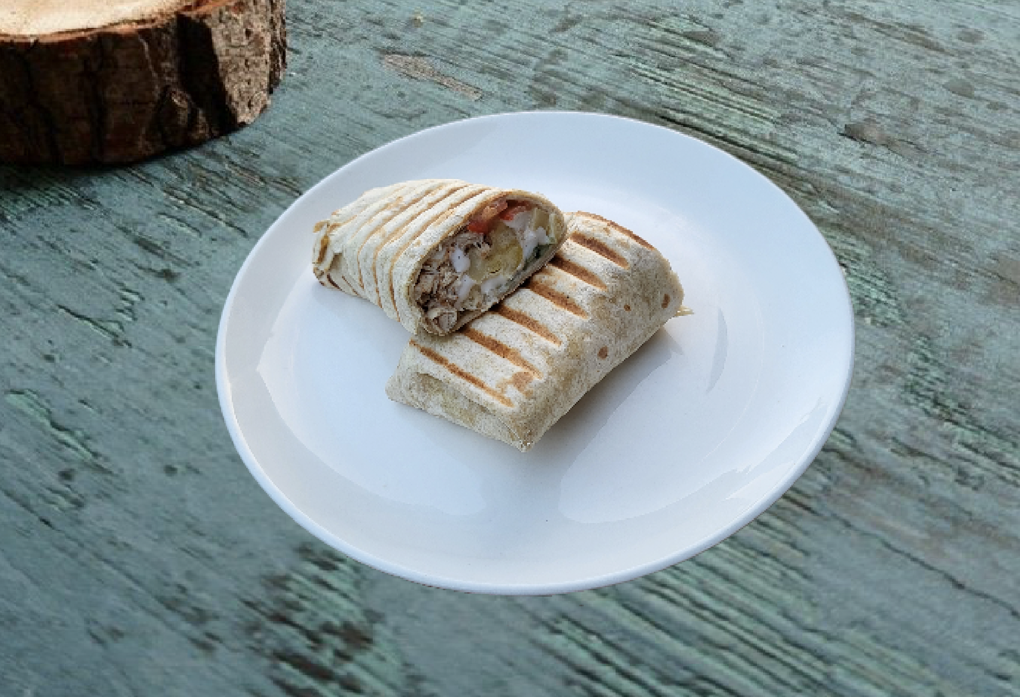 Сувлаки с курицей и картошкой