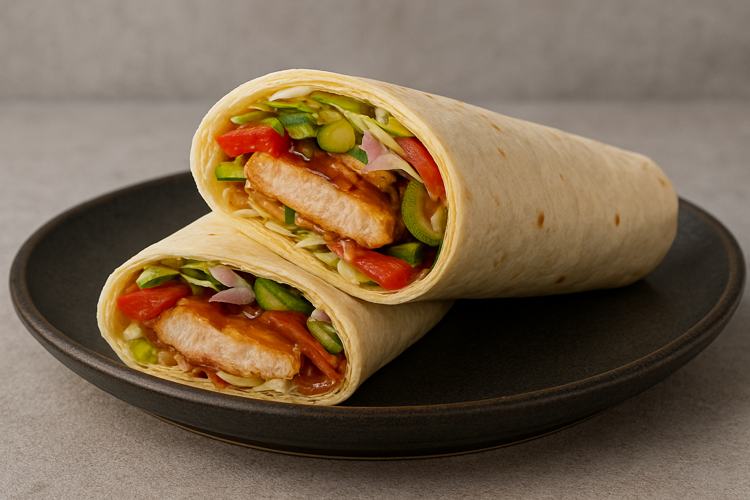 Ролл "Курица терияки"