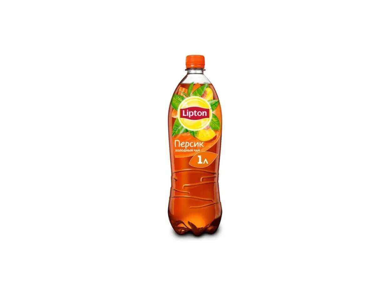 Холодный чай Lipton Персик 1л
