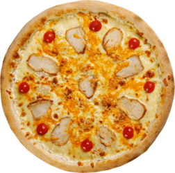 Пицца 36 см Сливочный цыпленок (тонкое)