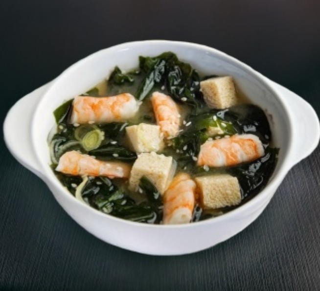 Мисо суп с креветкой