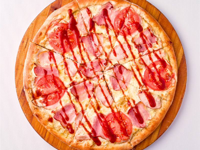 BBQ, пицца 28см