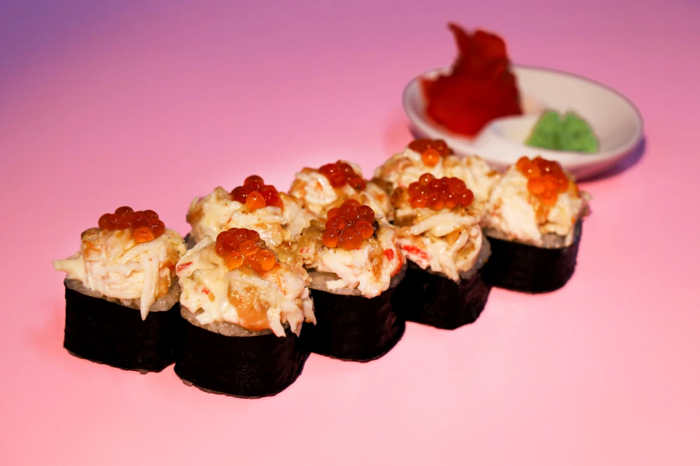 Запеченный ролл Фудзи