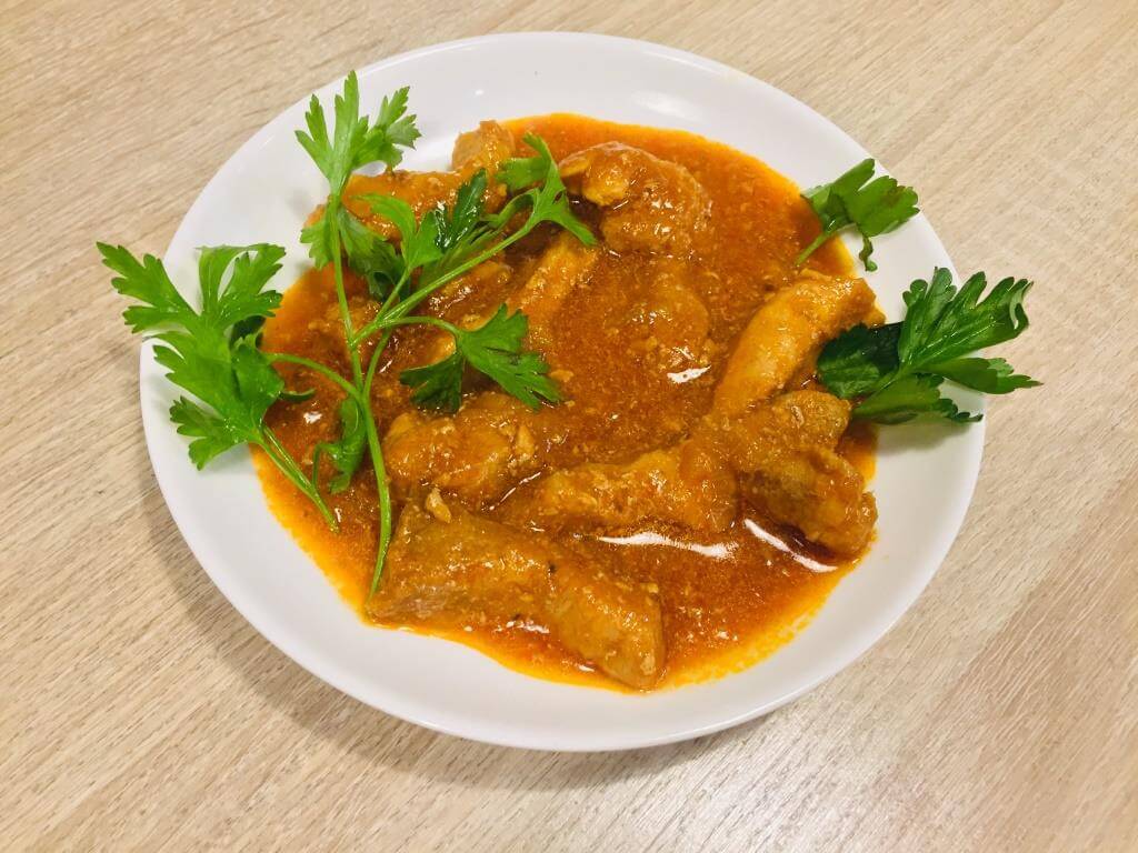 Поджарка из свинины