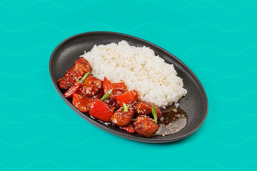 Курица в кисло-сладком соусе