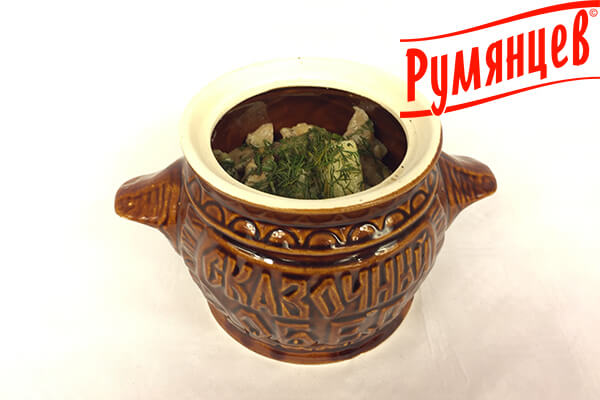 Жаркое из курицы с грибами 350 г.