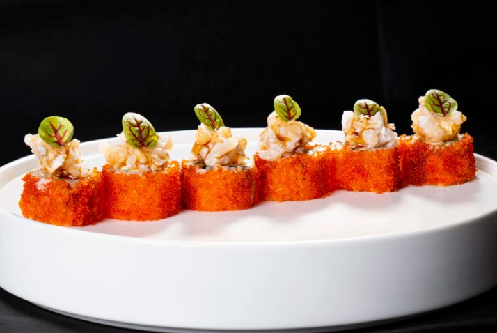 Ролл с Гребешком и сыром