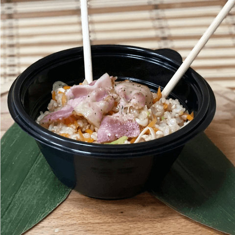 Чахан с мясом