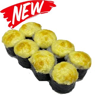 Запеченный мини-ролл с крабом