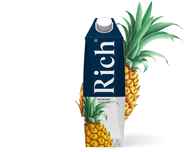 Сок "Rich" ананасовый 1 л 