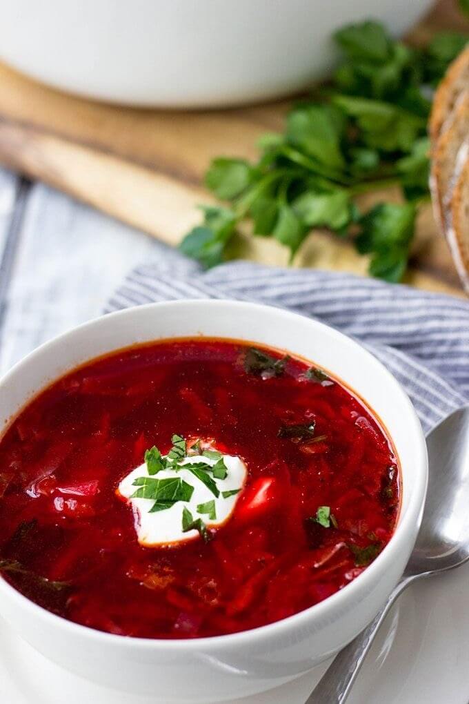 Борщ холодный (сезонное)
