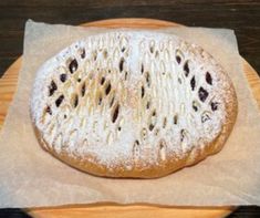 Пирог с брусникой