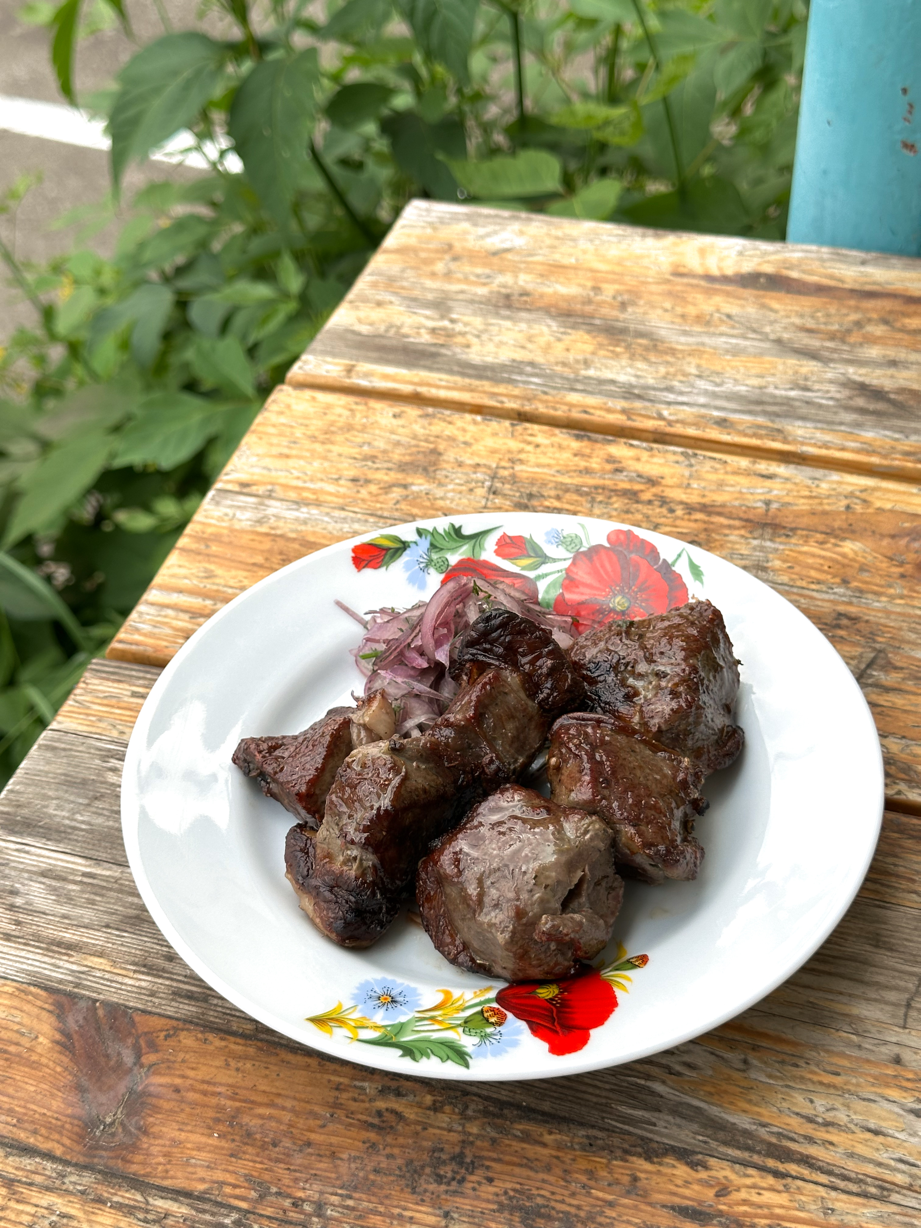 Шашлык из говядины