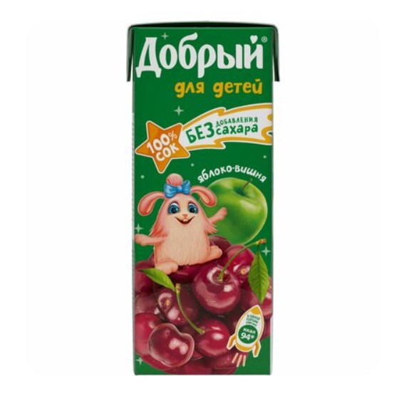 Сок Добрый Яблоко-вишня